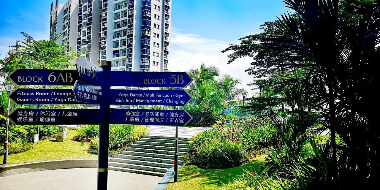 Ferienwohnung Scenic Country Garden Danga Bay By Lions Bay Johor Bahru