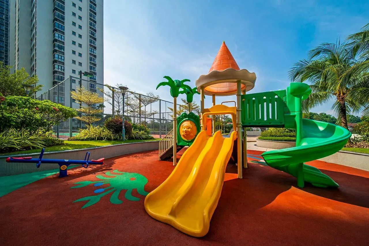 Ferienwohnung Scenic Country Garden Danga Bay By Lions Bay Johor Bahru
